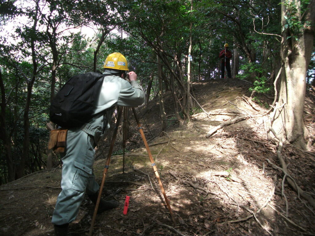 森林の調査、測量